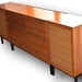 Vintage Audiophile Mid Century Modern Repurposed Stereo Console