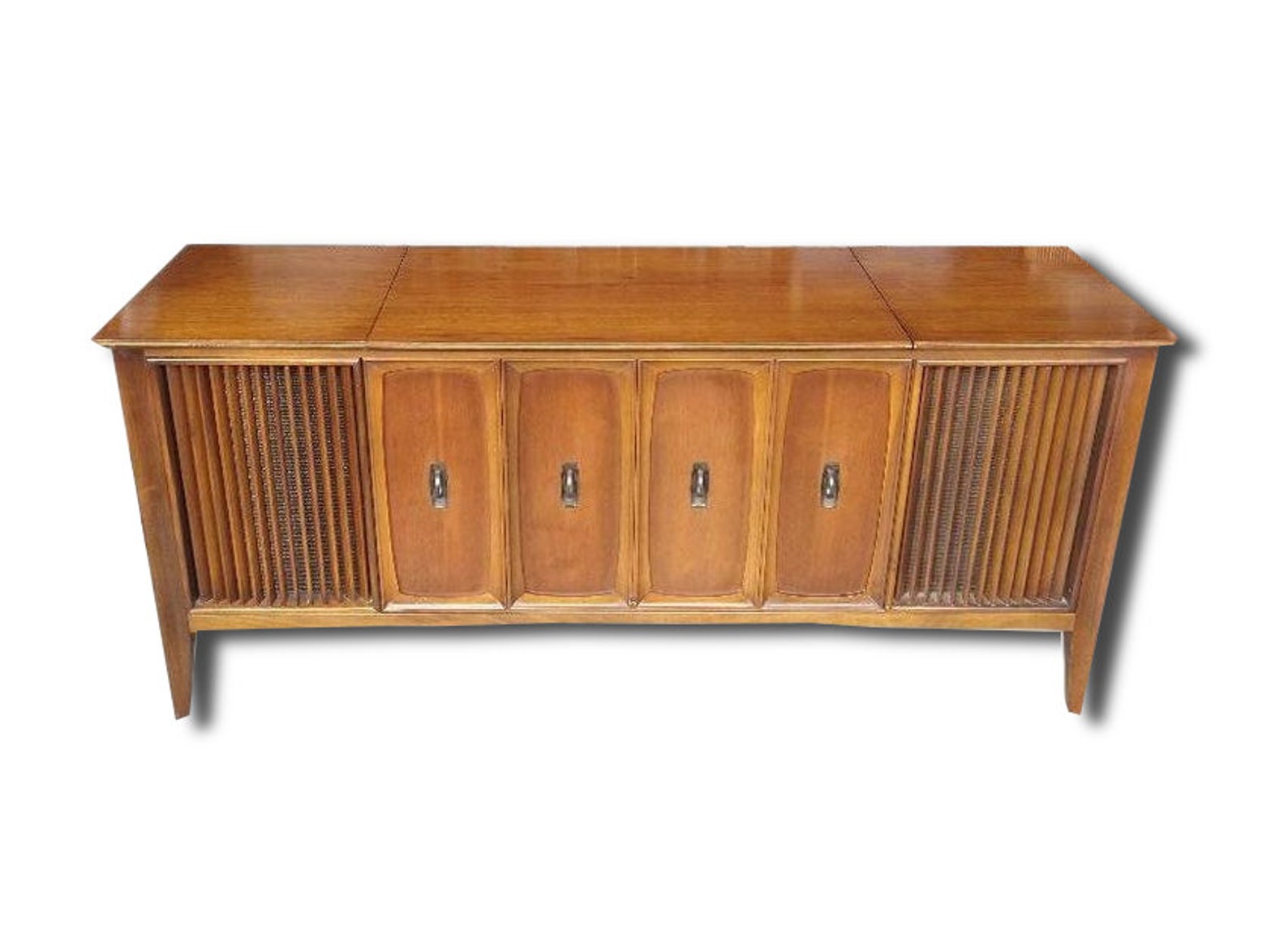 Zenith Stereo Console Turntable // Modified with All New High Etsy