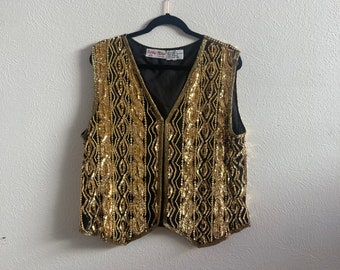 black sparkly vest tops uk