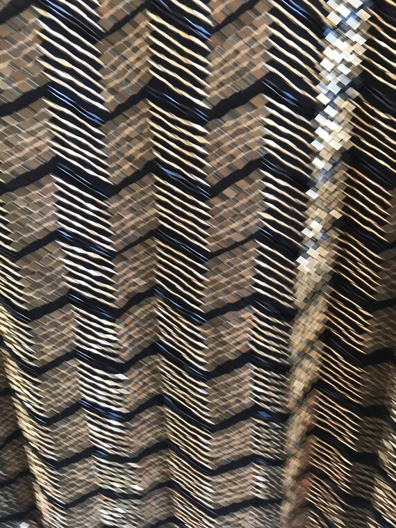 Large BEaded CHeVron PAttern JAcket - image 8