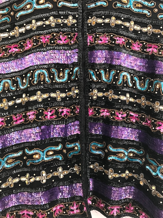 sequin jacket size 24