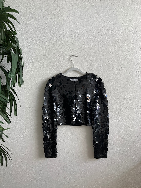 Large Sequin Bolero Jacket