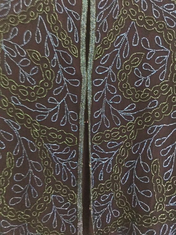 LARGE Black beaded Scala jacket, Scala beaded jac… - image 3