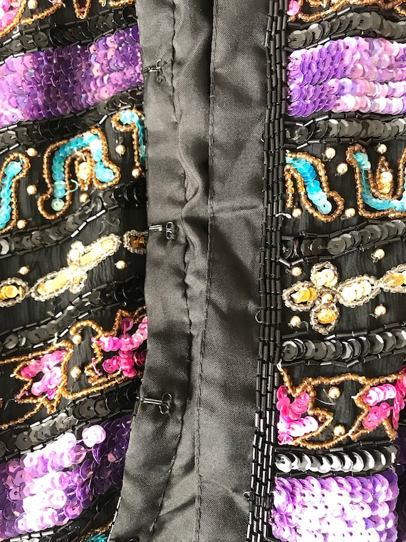 sequin jacket size 24