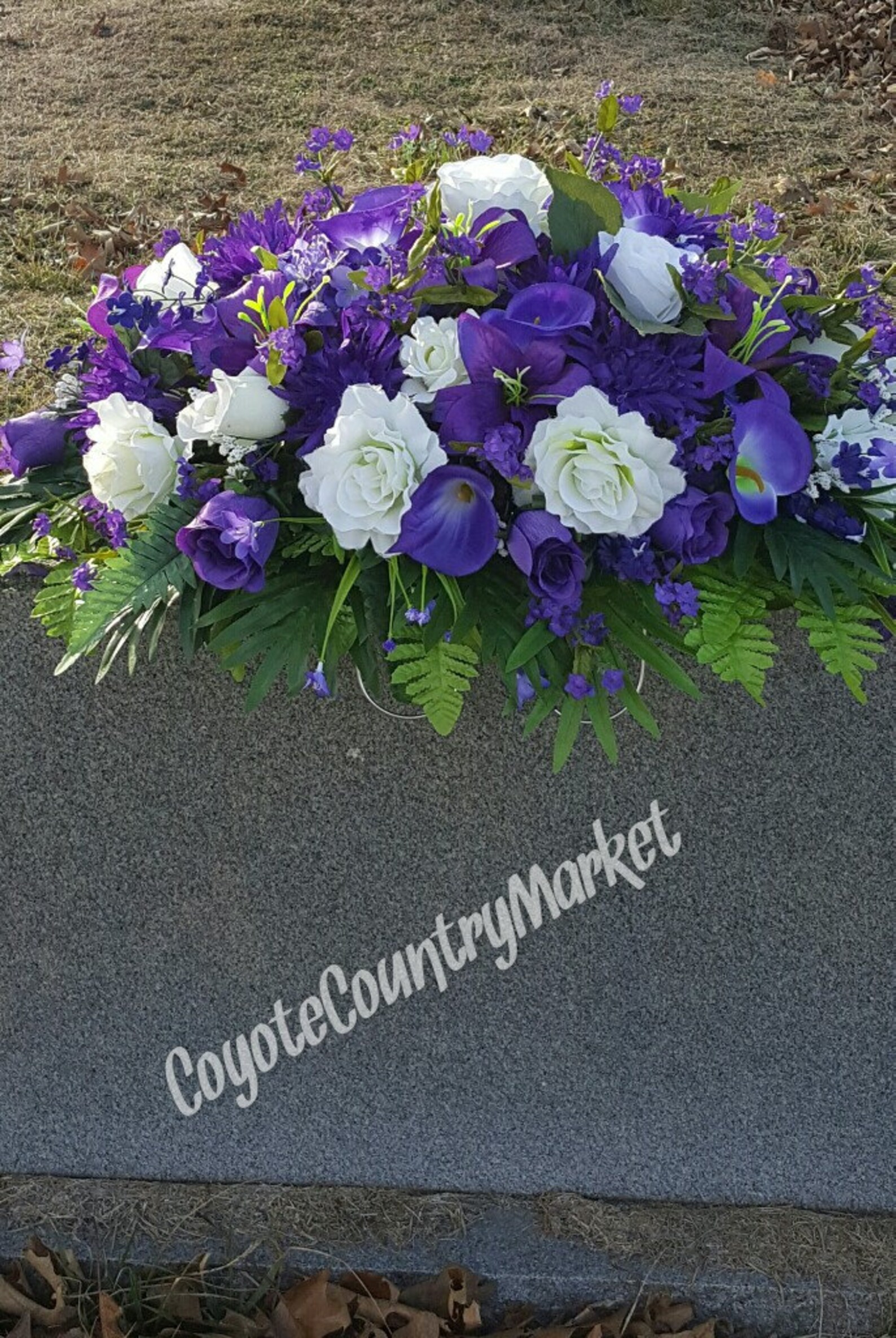 Memorial Day Headstone SaddleCemetery Headstone Etsy