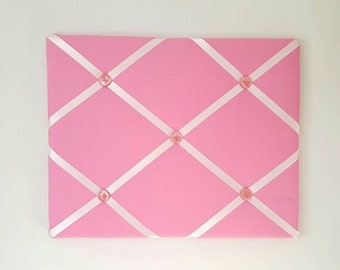 Pink French Toile Fabric Memory/Memo Photo Bulletin Board by Sweet Jojo Designs B0046U986M 