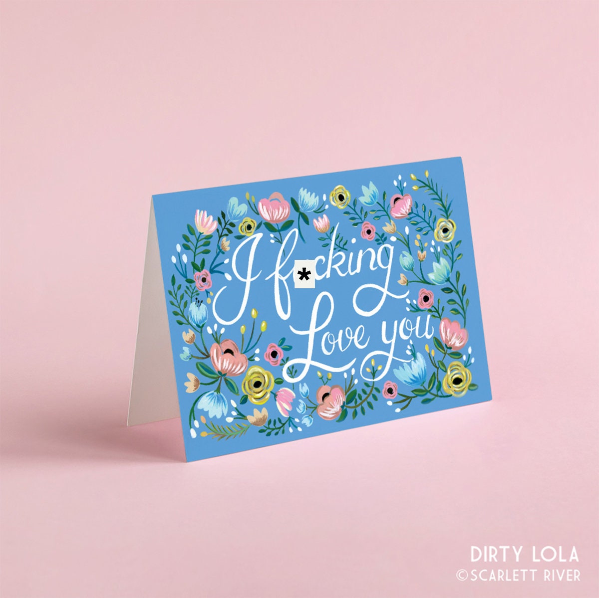 Valentine's Day Card - Greeting Card - I Love You Card - Adult Gr…