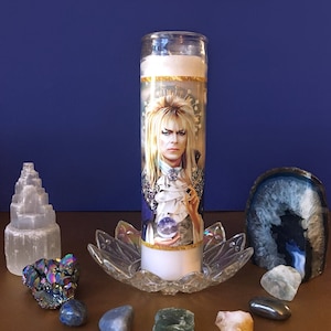 Saint Goblin King - Prayer Candle - Dirty Lola - All Saints - Pop Culture Candle - Parody