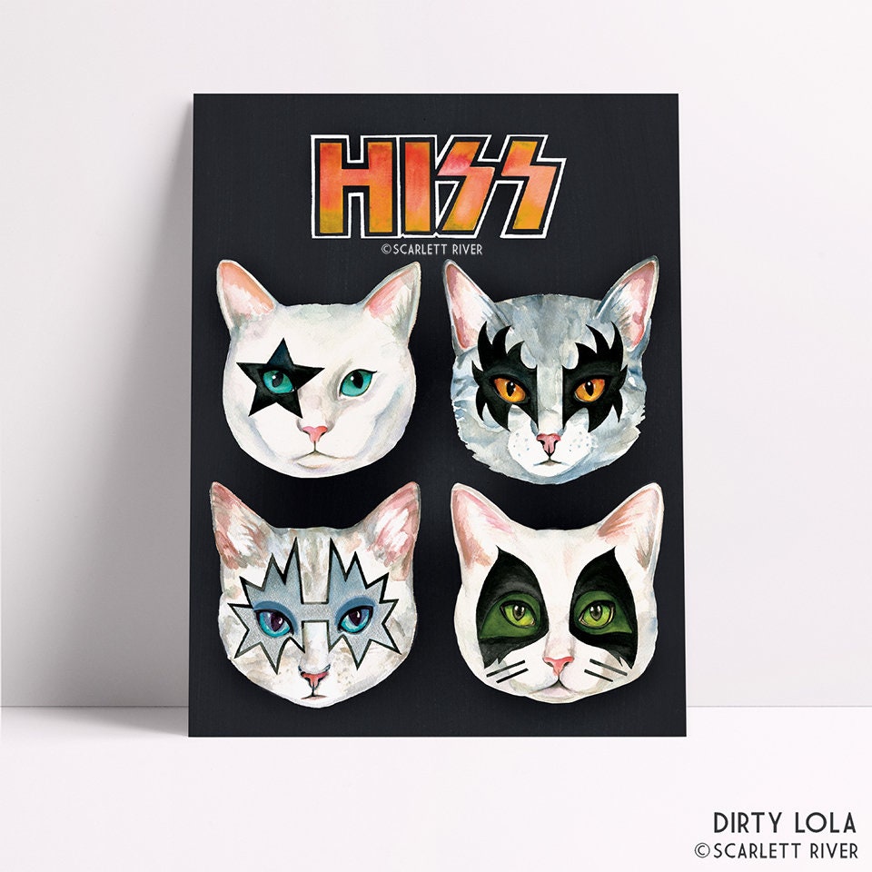 Kiss Band Cat