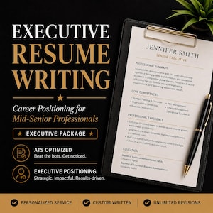 Executive Resume Writing Service | ATS Optimized Career Positioning