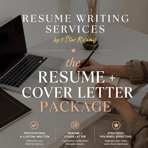 Professional Resume Writing Service | ATS Optimized, Custom Cover Letter Package