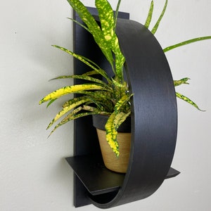Unique Wall Decor| Wall Plant Shelf| Reclaimed Wood Shelf| Hanging Wall Shelf|| KHLORIS II