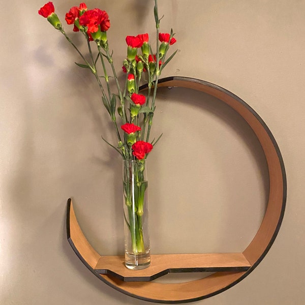 Wall Plant Shelf| Plant Hanger|Flower Shelf|16-inch Round Wall Decor// KHLORIS 14”