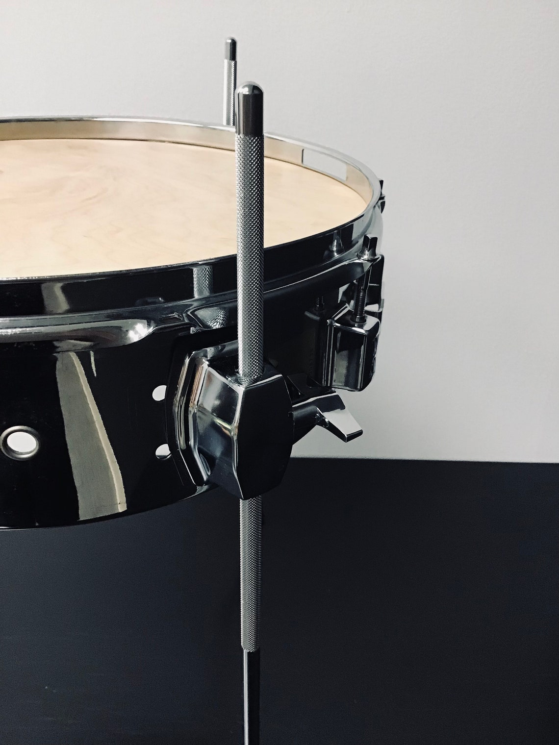 Unique Side Table Snare Drum Repurposed End Table Adjustable Etsy