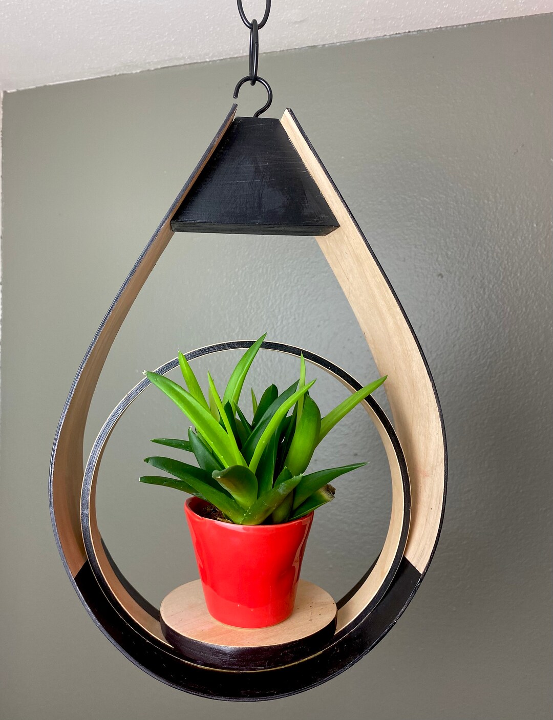 Unique Ceiling Plant Hanger Ceiling Plant Holder With Chain Etsy