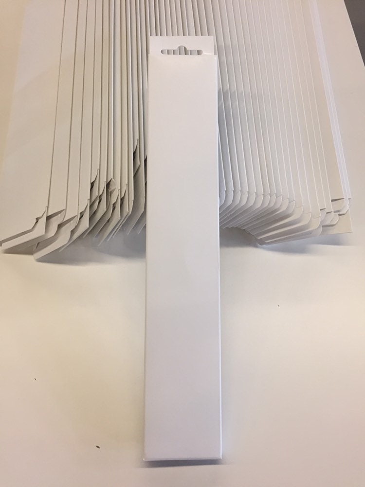 Stock Blank White Incense Box Packaging Ready to Label for Etsy