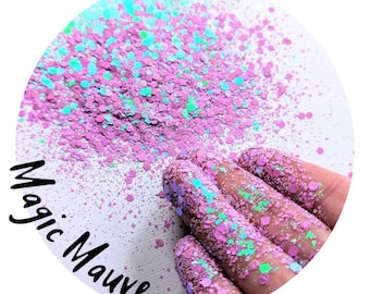 Magischer Mauve Glitter