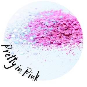 Pretty in Pink Glitter