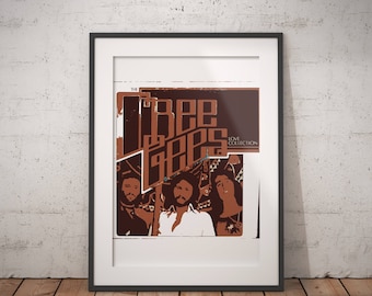 The Bee Gees custom design Hi resolution digital wall art printable file
