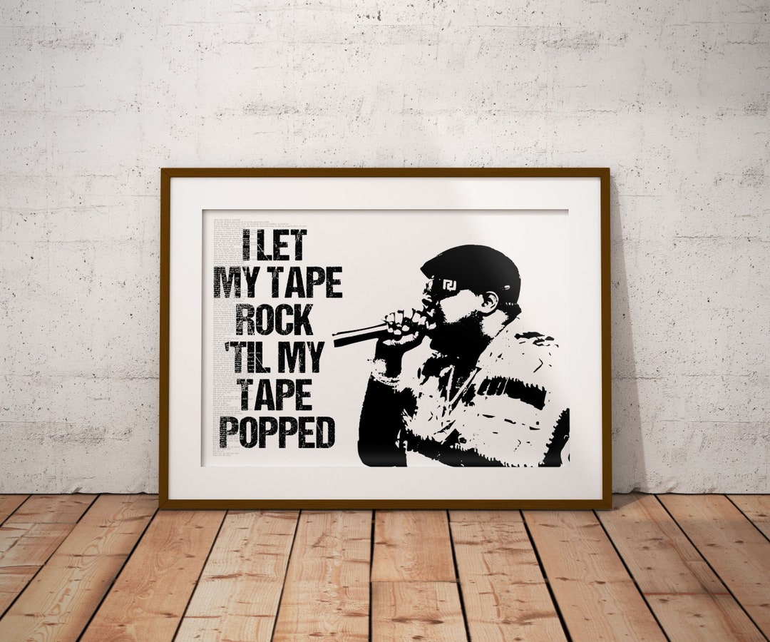 Biggie Smalls Notorious BIG Juicy Song Wall Poster Instant Download Etsy
