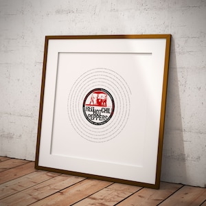 Red Hot Chili Peppers Californication Lyrics Wall Poster Home Decor
