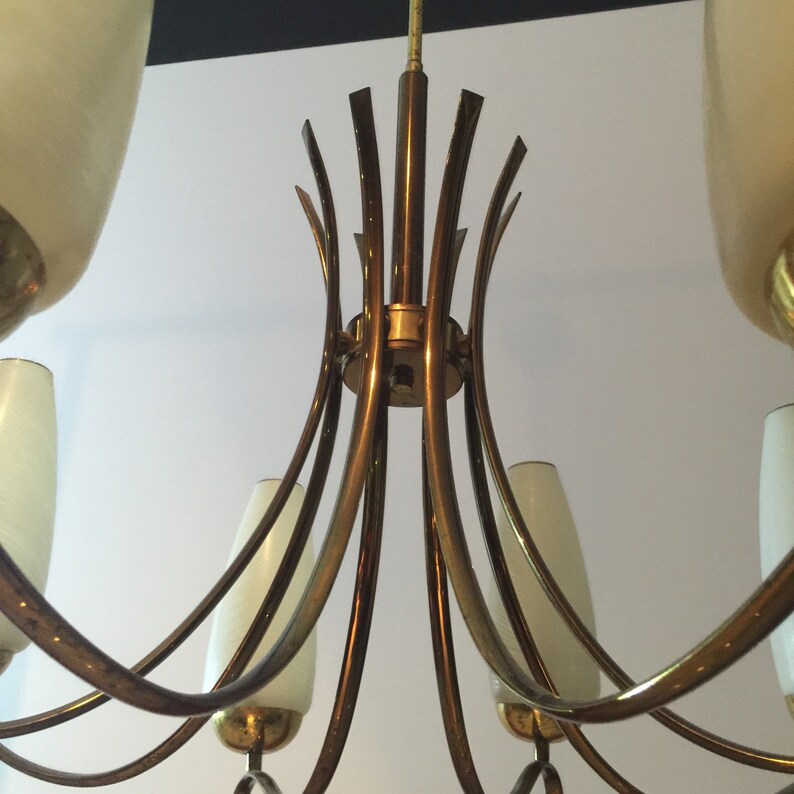 Italian Vintage Chandelier Attributable to Arredoluce Monza. Etsy