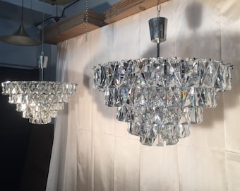 Five-tiered chandelier by Kinkeldey. 1960s.