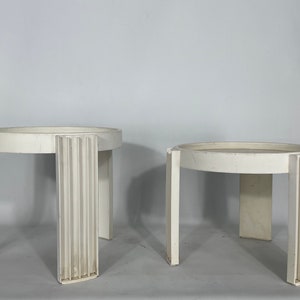 Marema set of two nesting tables by Gianfranco Frattini for Cassina
