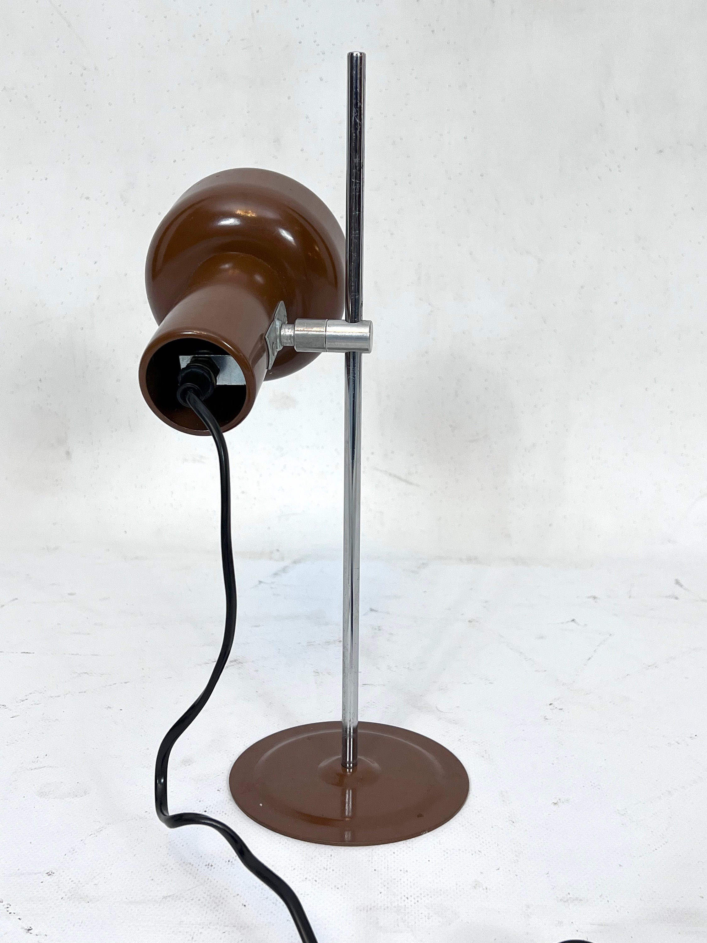 Vintage Italian Articulated Metal Table Lamp From 70s - Etsy