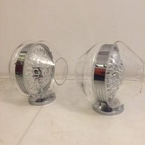Sculptural Italian &quot;Volcano&quot; glass sconces by Toni Zuccheri for VeArt.