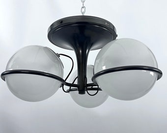 Mid-Century rare early Model 2042/3 Ceiling Lamp by Gino Sarfatti for Arteluce