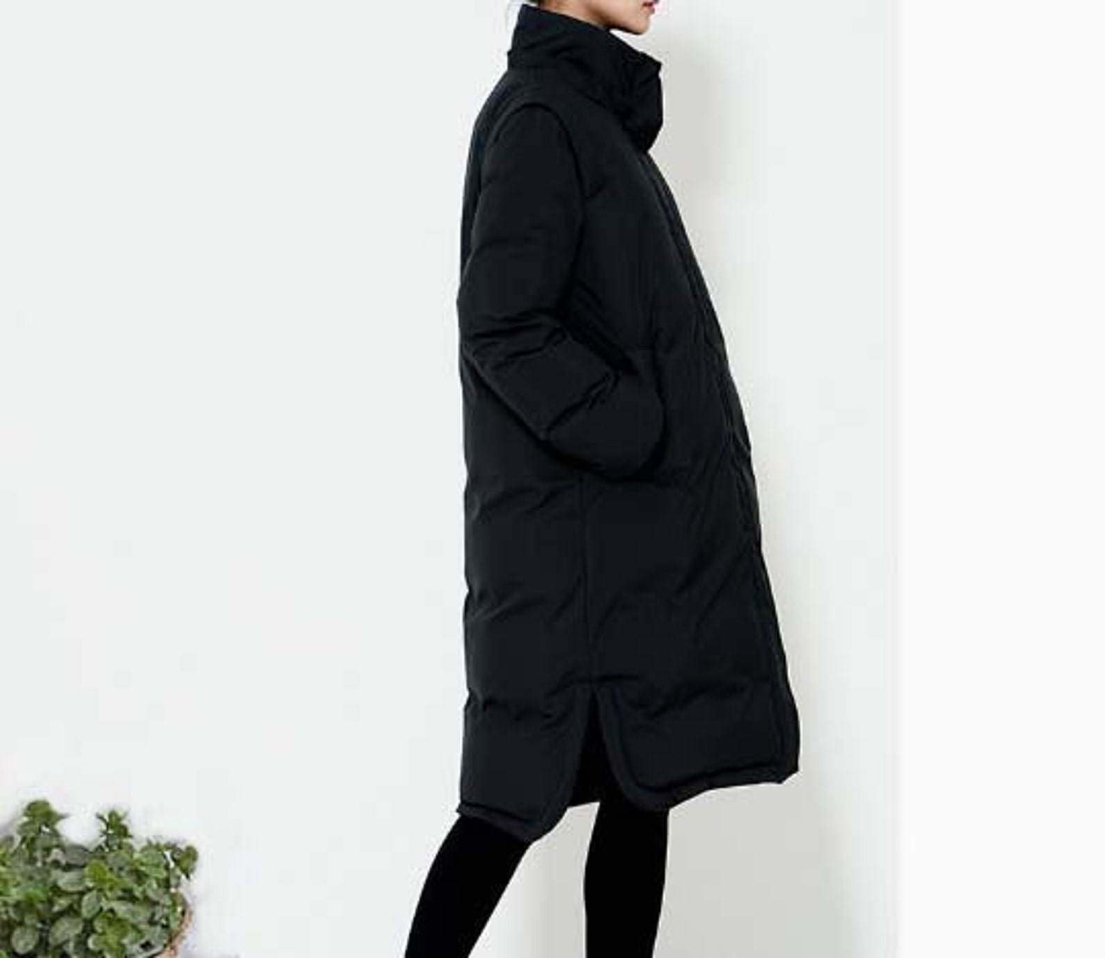 Aline Down Coat/winter Down Coat/women Winter Coat/thick Etsy