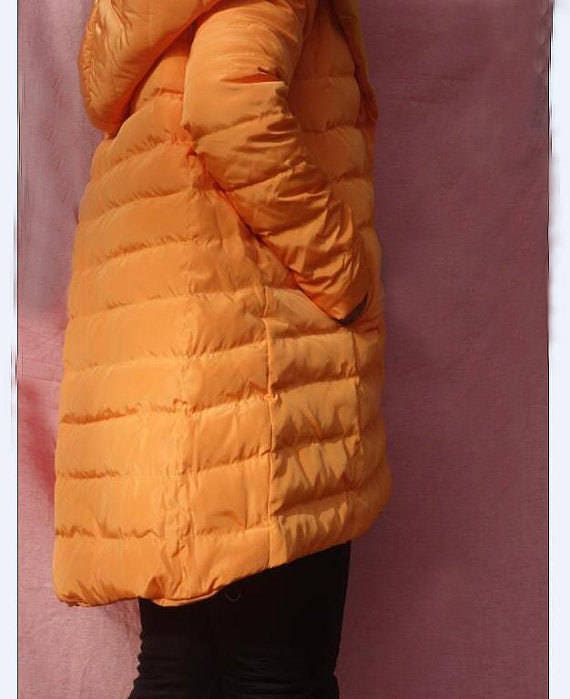 A line Winter Puffer Coat Down Jacket Thick Women Hooded Down Jacket warm Women Winter Coat Any Size Available 40 Colors 2277 Etsy