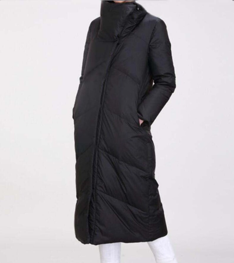 Long Winter Women Down Coat Jackets Winter Down Coat Women Etsy UK