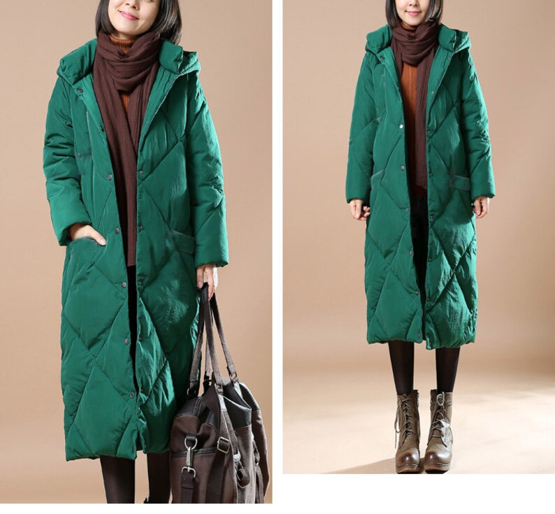 Women Winter Down Jacket Thick Women Warm Down Jacket Winter Etsy