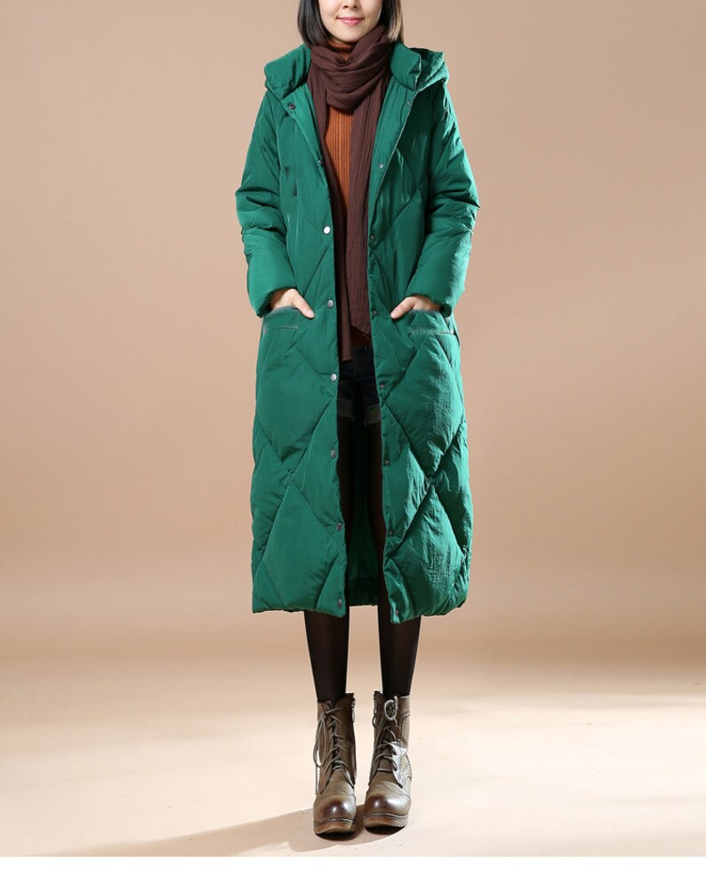 Women Winter Down Jacket Thick Women Warm Down Jacket Winter Etsy