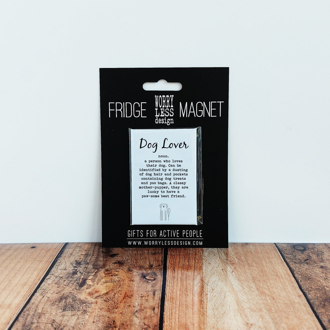 Dog Lover Gifts Dog Lover Definition Fridge Magnet | Etsy