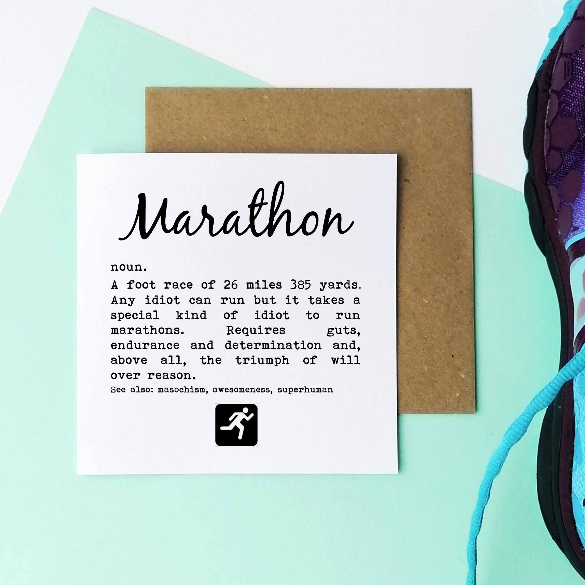 Marathon Definition Marathon Card. Marathon Card, Marathon Runner