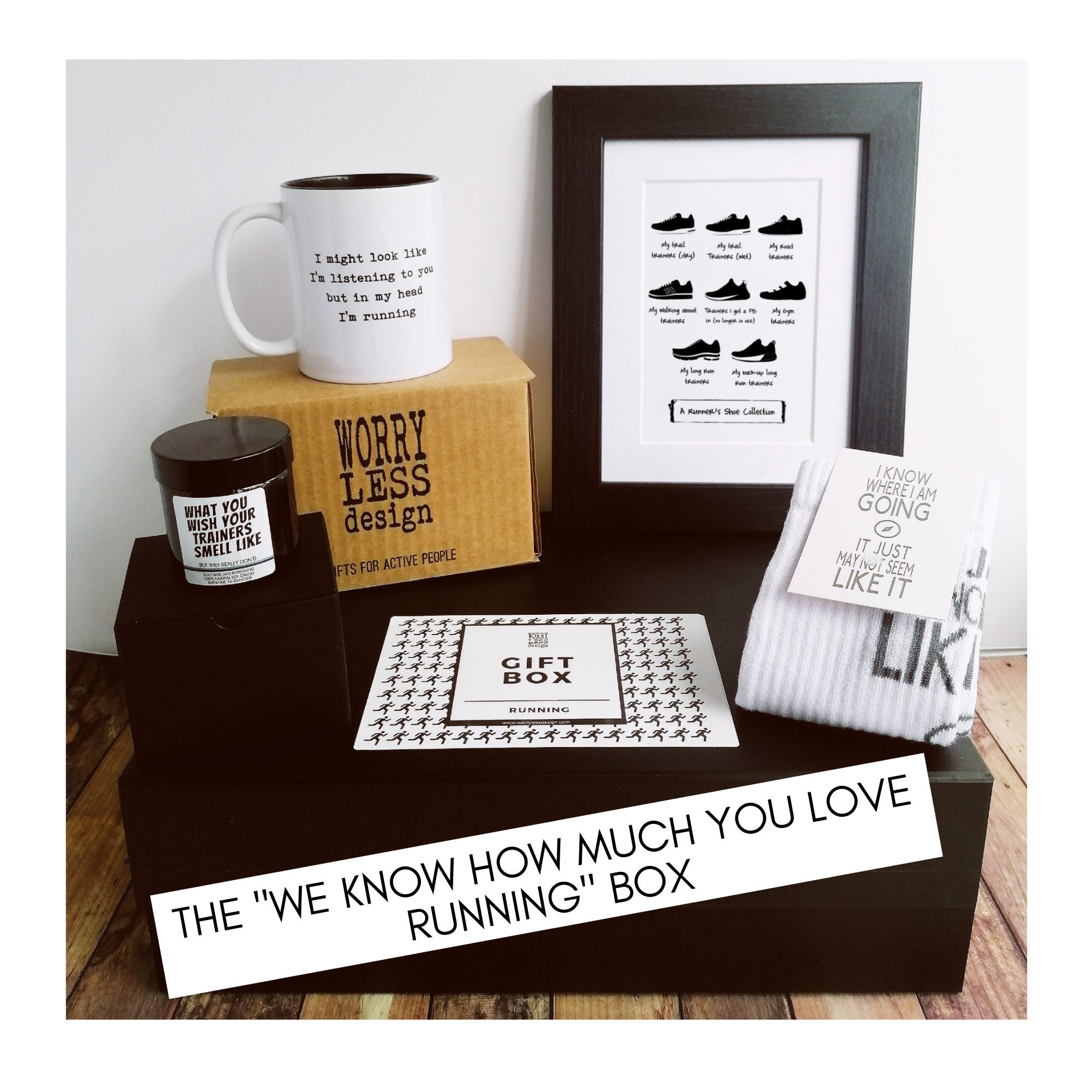 Runner Gifts Running Gift Set The We know how much Etsy