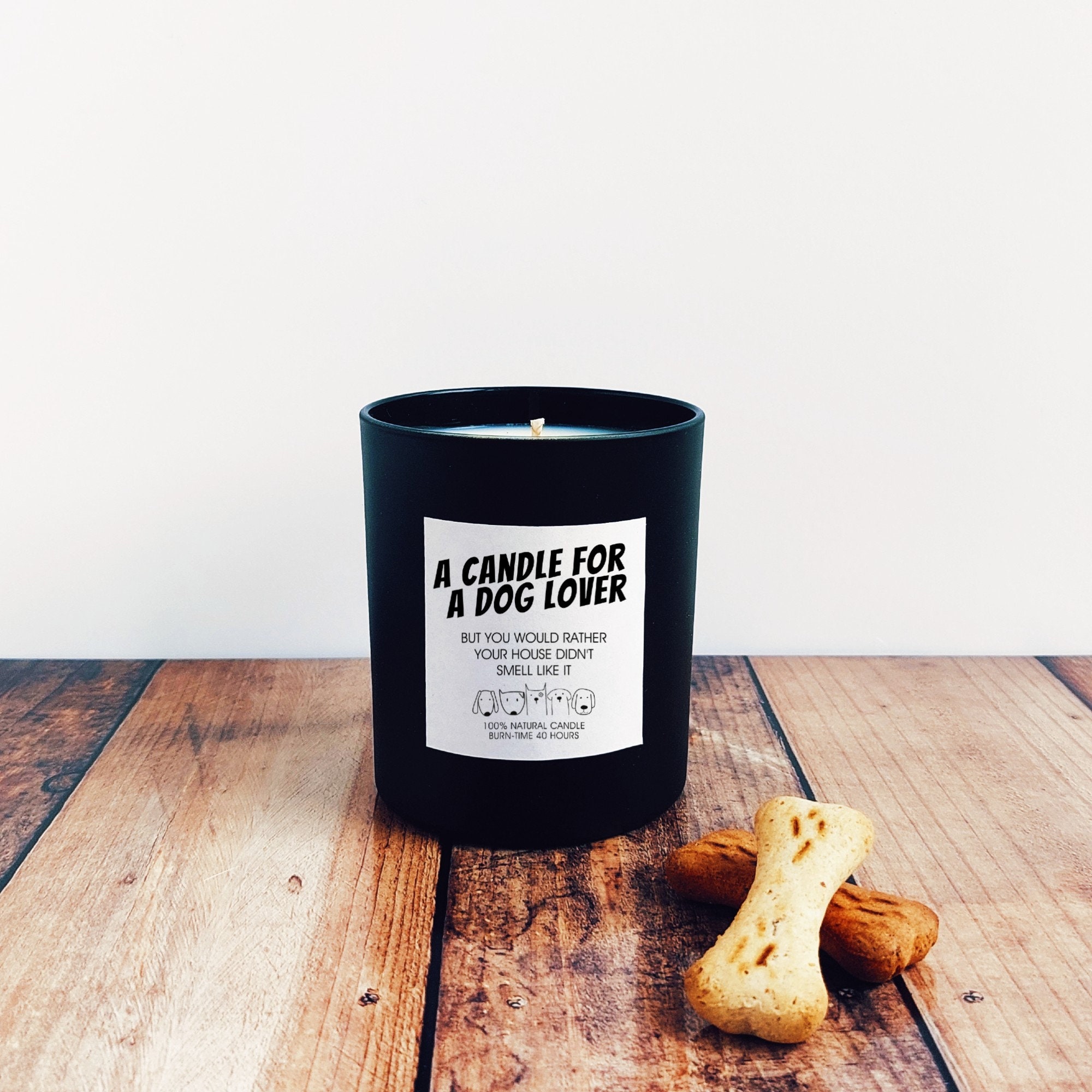 PREORDER! Launches 6th July. Scented Candle A Candle for a Dog Lover