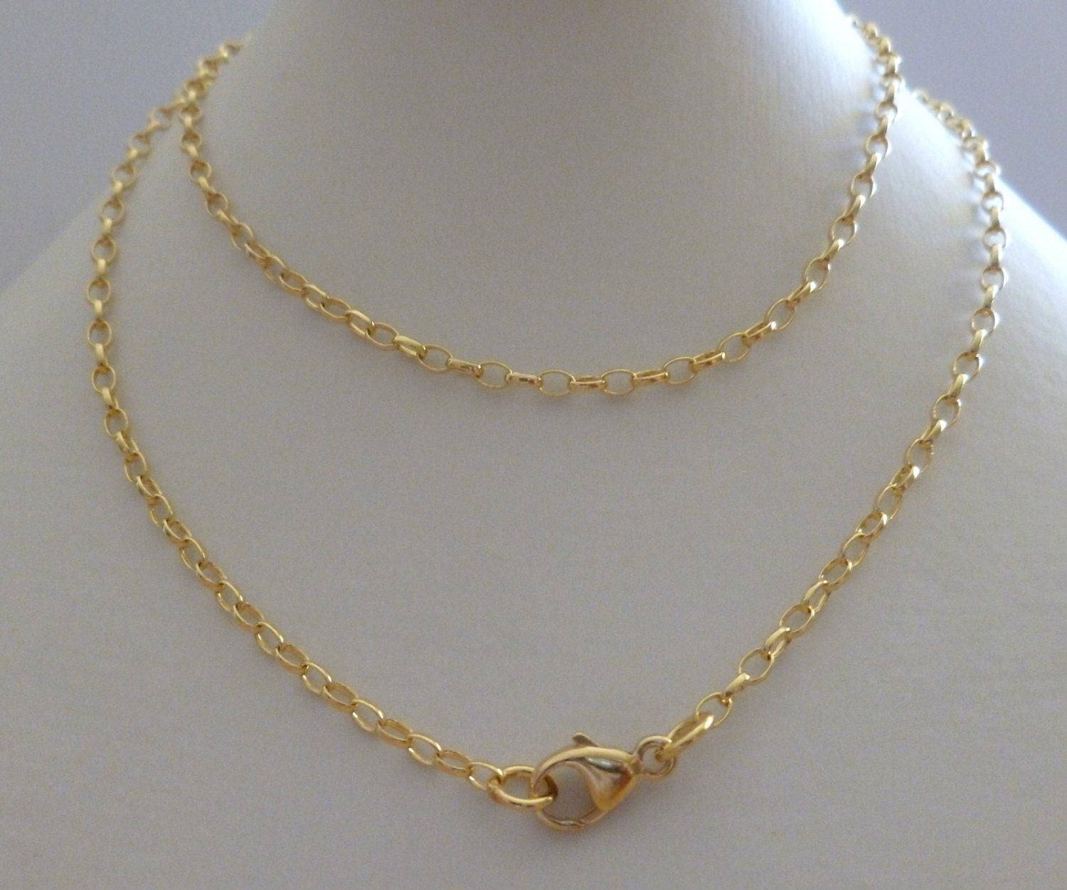 18K 18ct Solid Yellow Gold BELCHER 