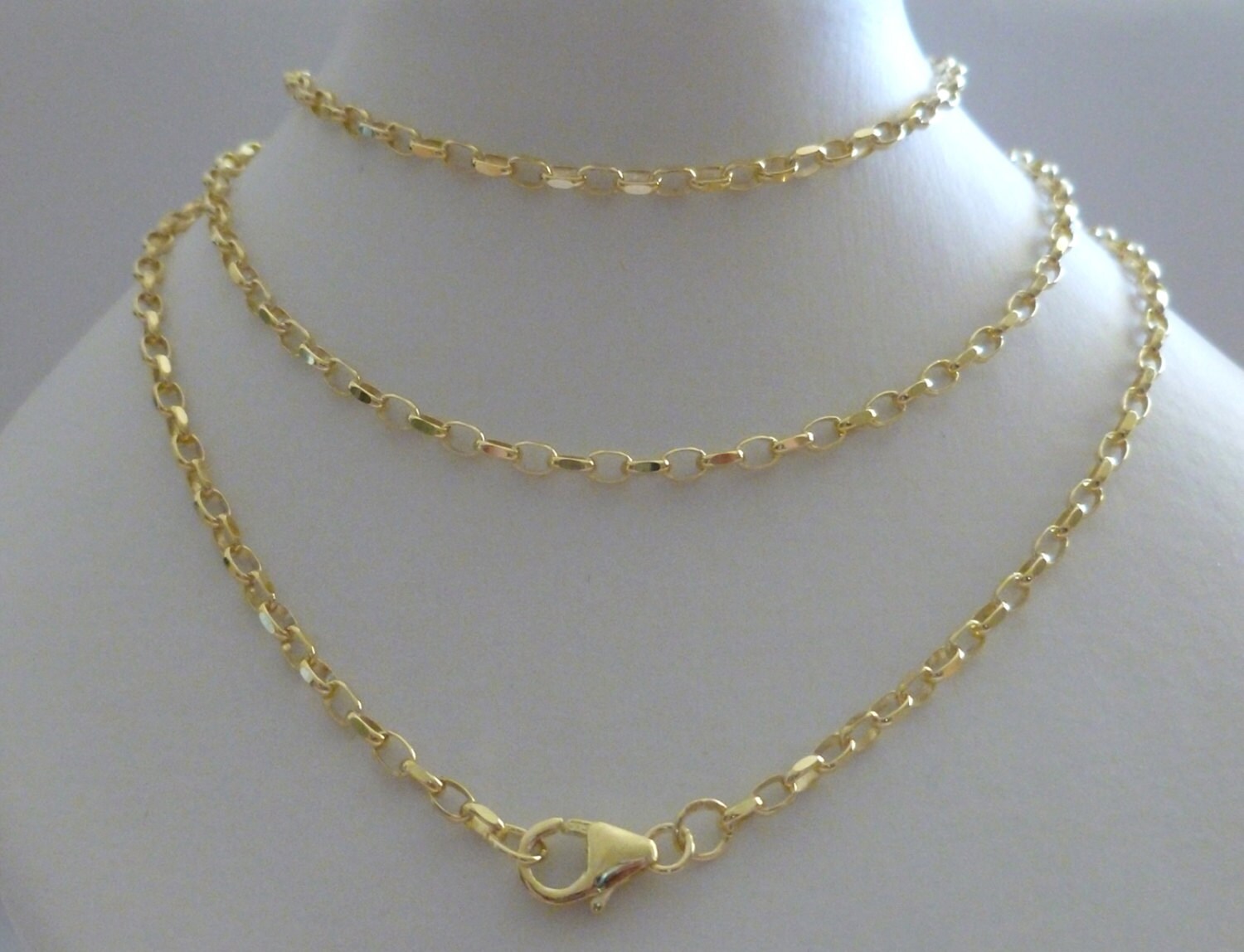9ct 9k Solid Yellow Gold Belcher HEAVY 