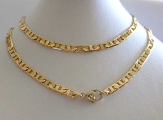 2mm de espesor-Varios Largos 9ct oro amarillo facetado de Belcher Cadena Collar