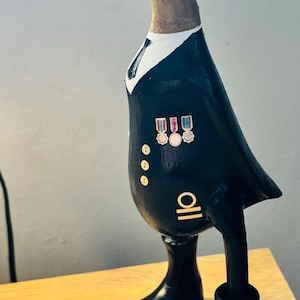 Royal Navy Bespoke Duck Naval Officer Merchant Navy Captain