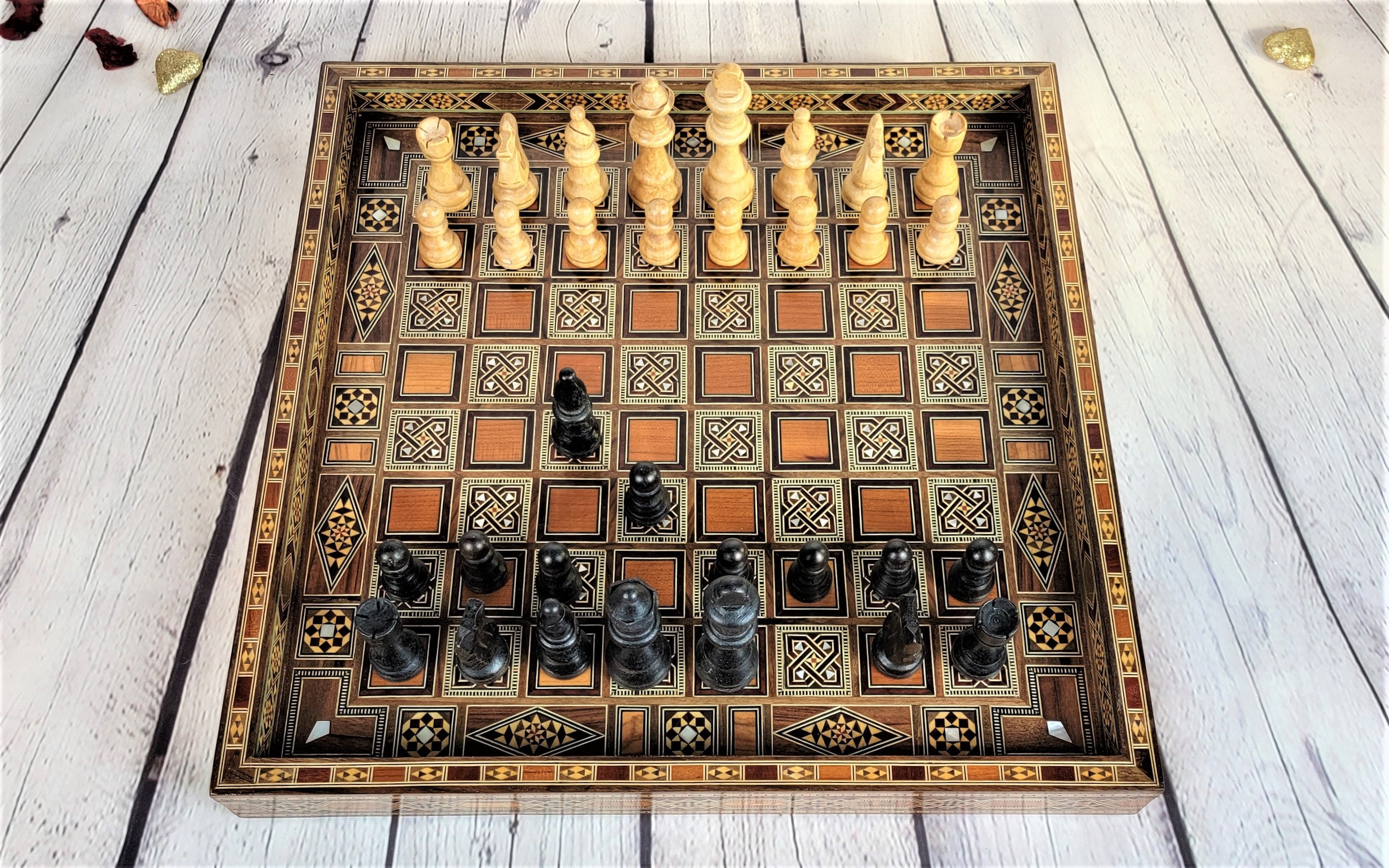 Shop by High Quality Wooden Chess Board with Notation Online