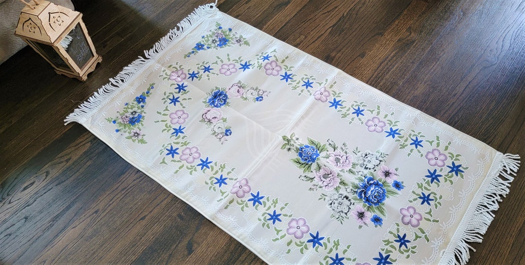 Handmade Syrian Rug Floral Syrian Prayer Rug, Plush Islamic Gift (47x27 Inch) - Etsy