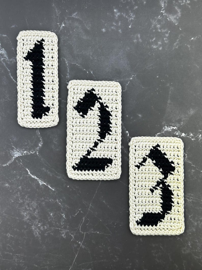 Ye Olde Numbers Crochet Tapestry Pattern / Color Block / Written ...