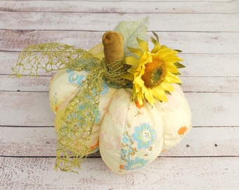 Rustic Autumn, Soft Pumpkin, Fall Wedding Decor, Decorative Accent, Thanksgiving Table, Harvest Ornament, Farmhouse Decoration, Halloween