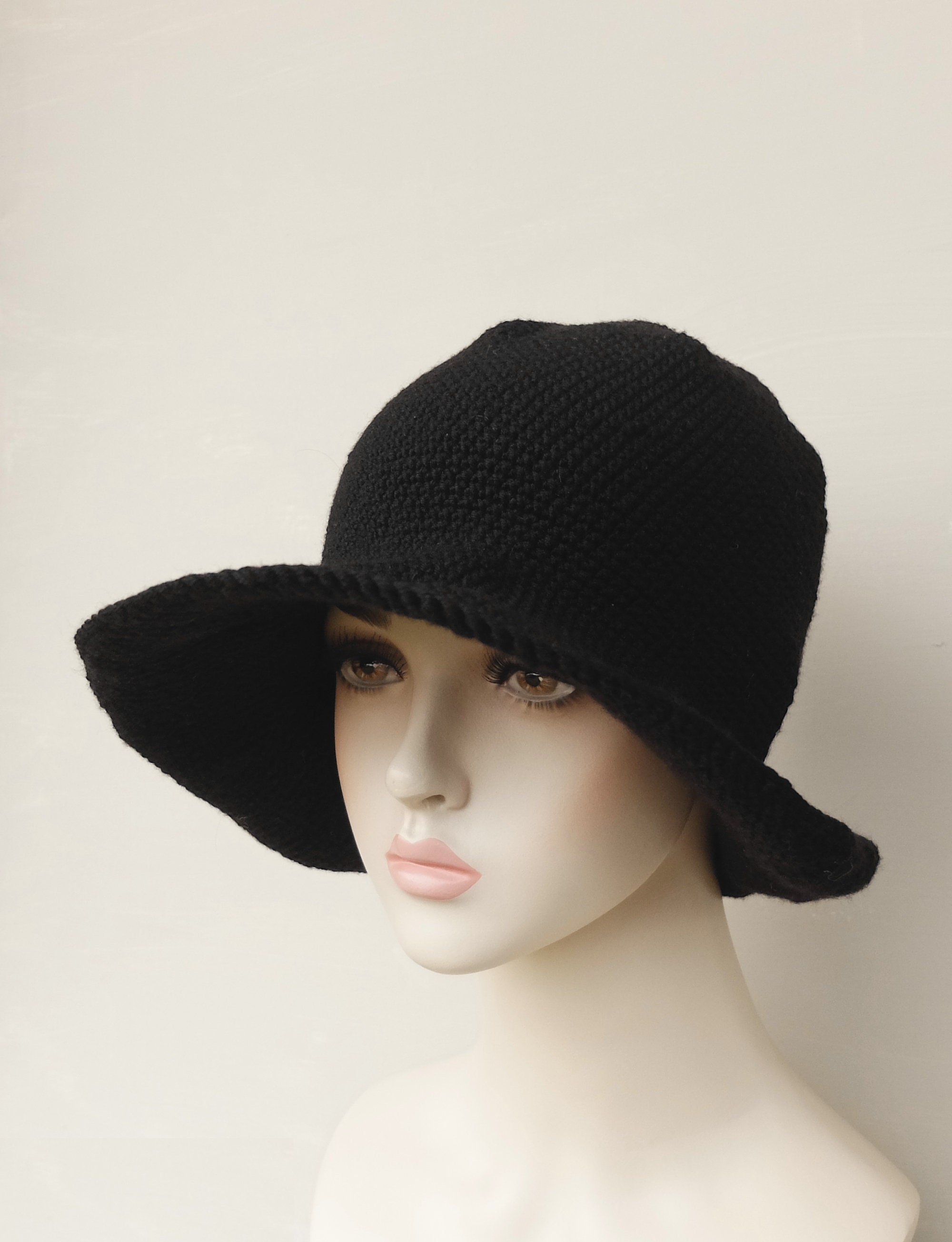 Upcycled Black Corduroy Cap by Keep It Gypsy