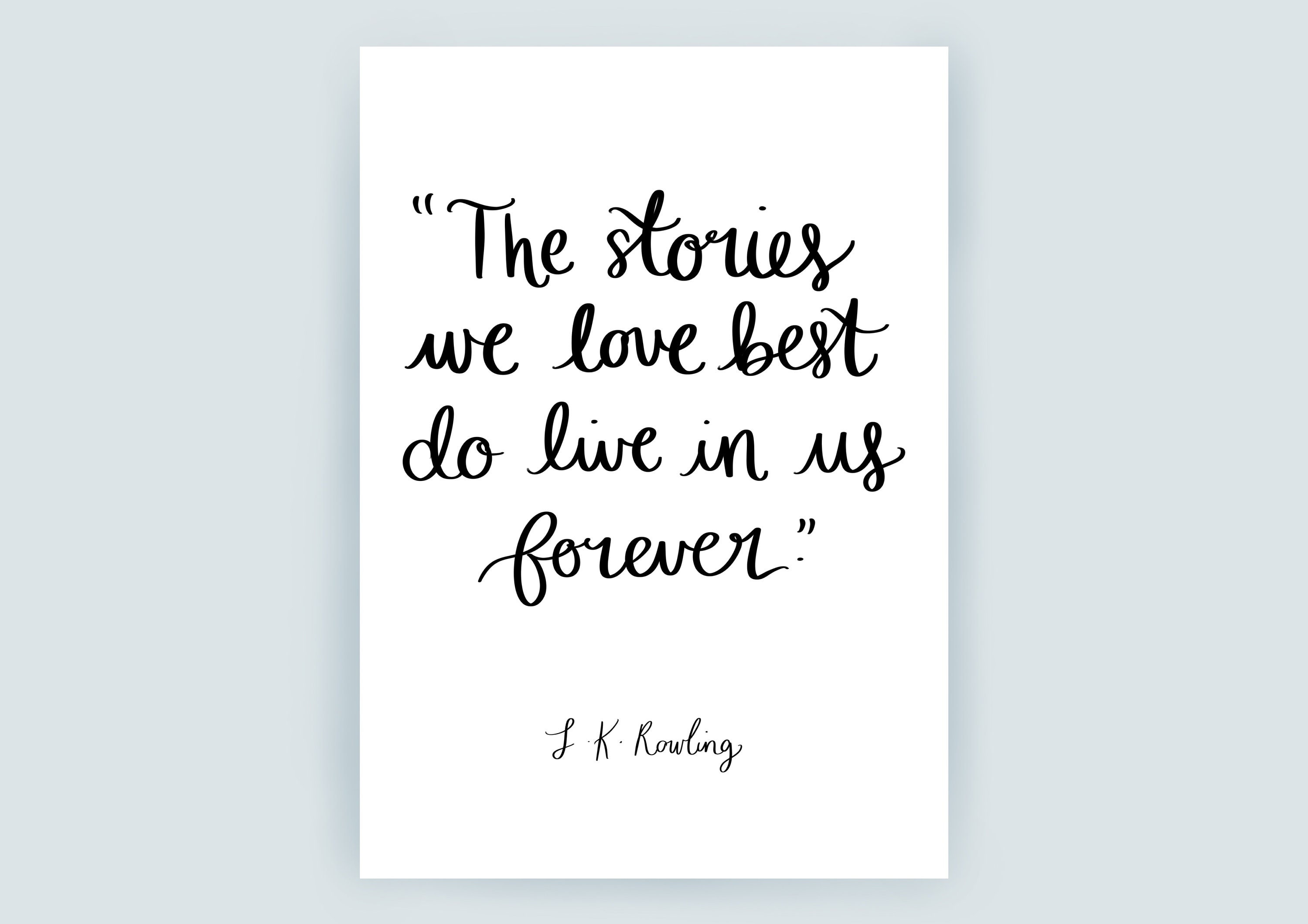 printableprinted harry potters quotes best hp quote prints etsy